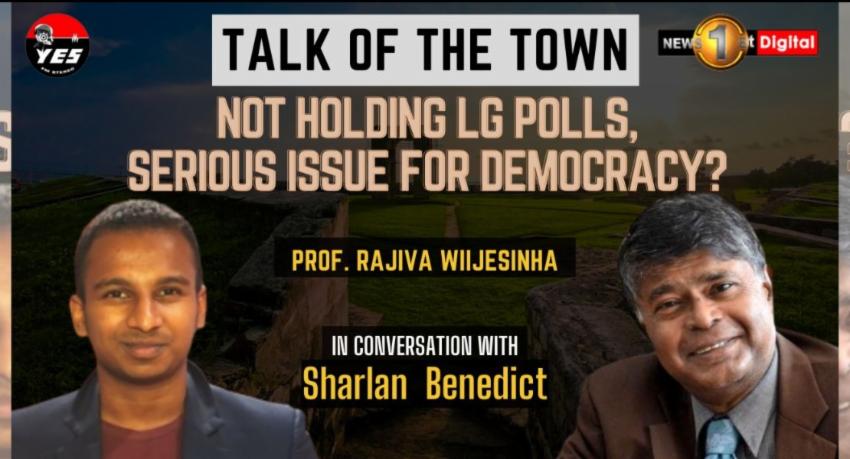 Not holding LG polls, serious issue for democracy?